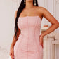 Diamonds & Pearls Corset Dress