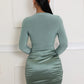 Sculpted Beauty Mini Dress