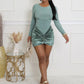 Sculpted Beauty Mini Dress