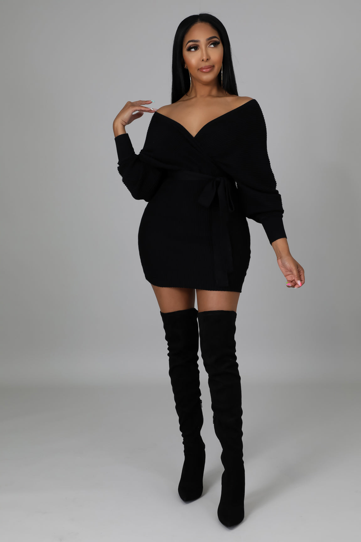 Sweater Weather Mini Dress