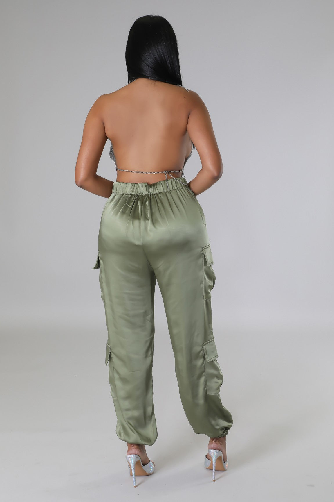 Kadet Satin Cargo Pants – Empress Couture Boutique
