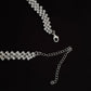 Ice Princess Choker Necklace - Silver