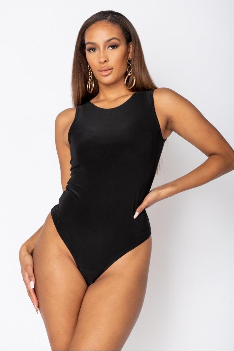 Slinky Double Layer Bodysuit - Empress Couture Boutique