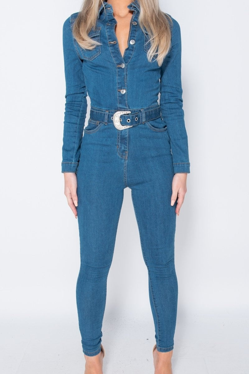 Dolly Denim Jumpsuit